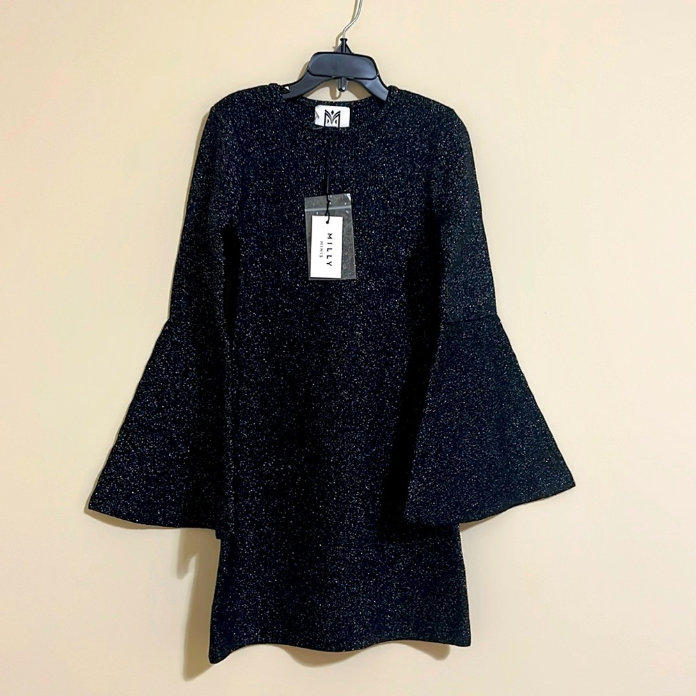 NWT Milly Minis Italian Sparkle Dress kids Girls size 10